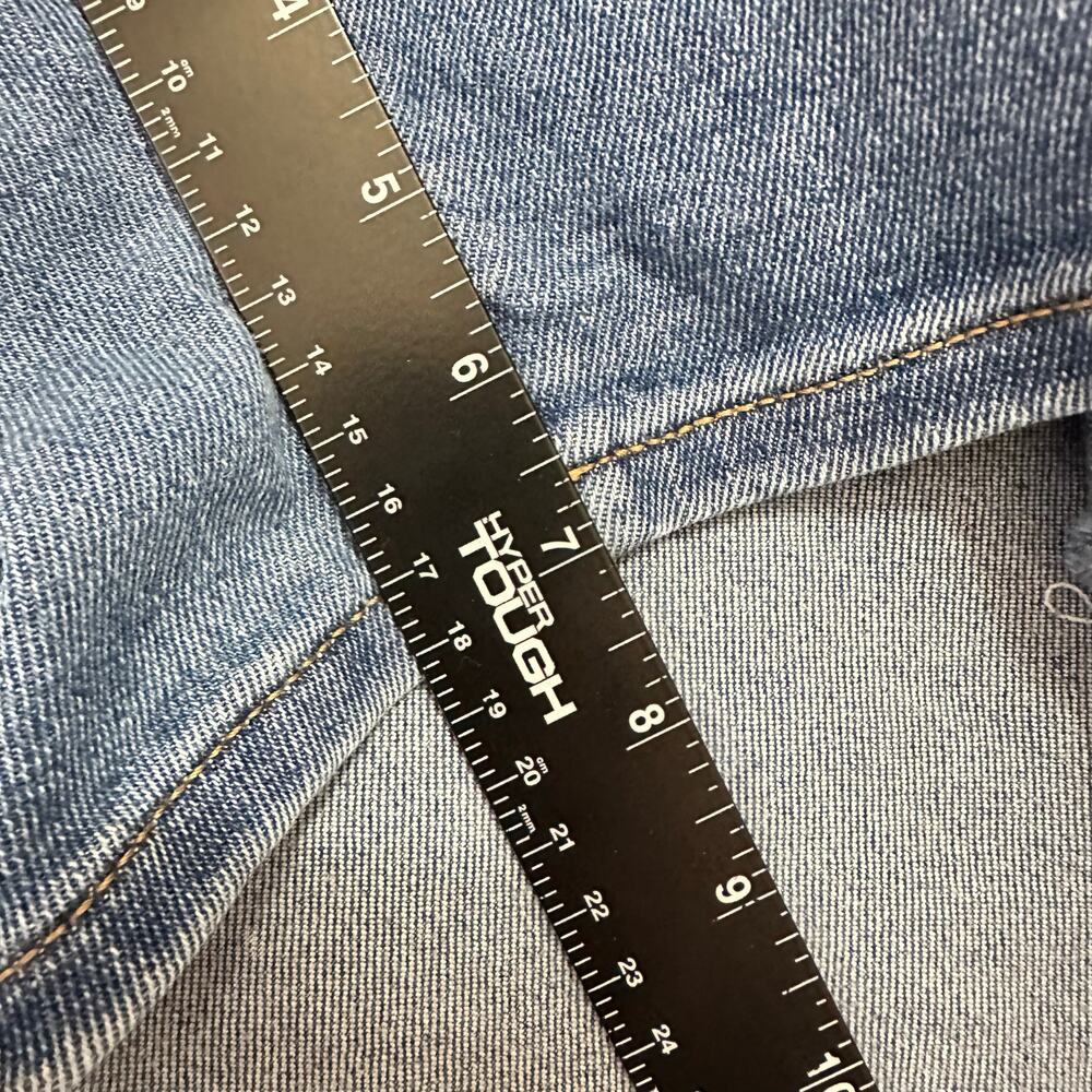 Distressed Blue Denim Women’s Shorts - Picture 8 of 9